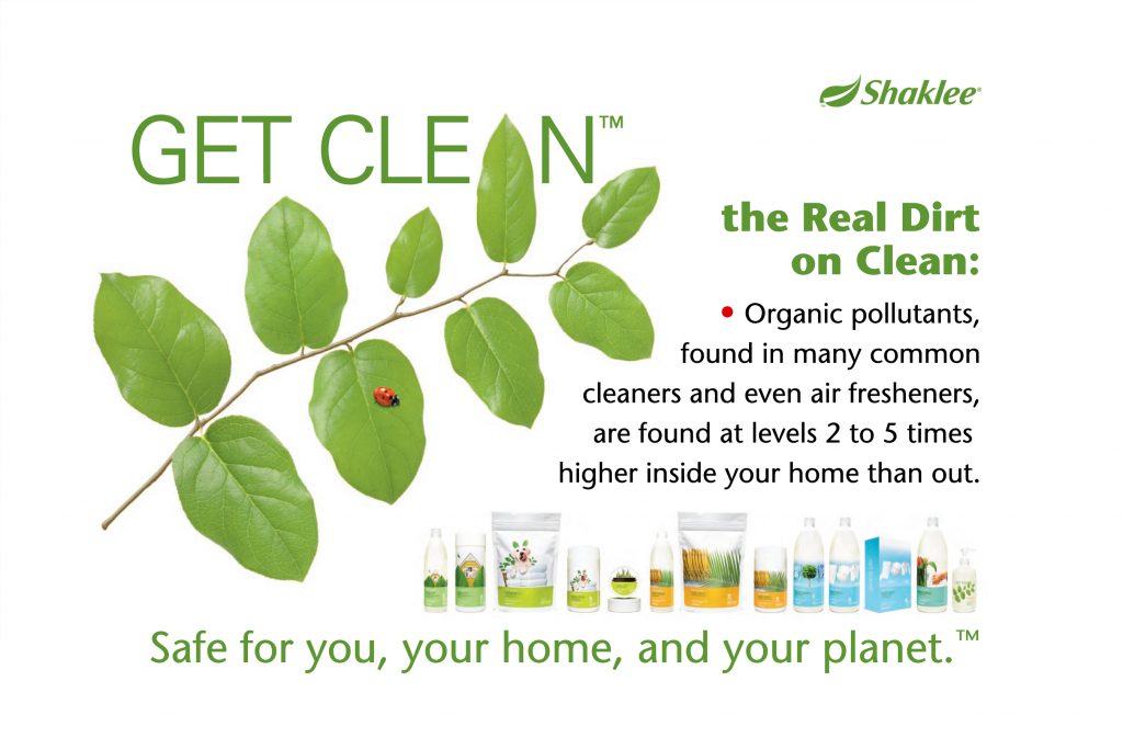 Shaklee Get Clean Postcards