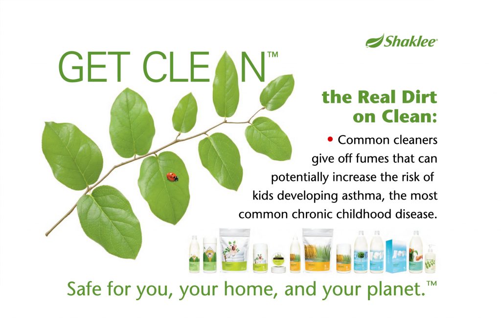 Shaklee Get Clean Postcards