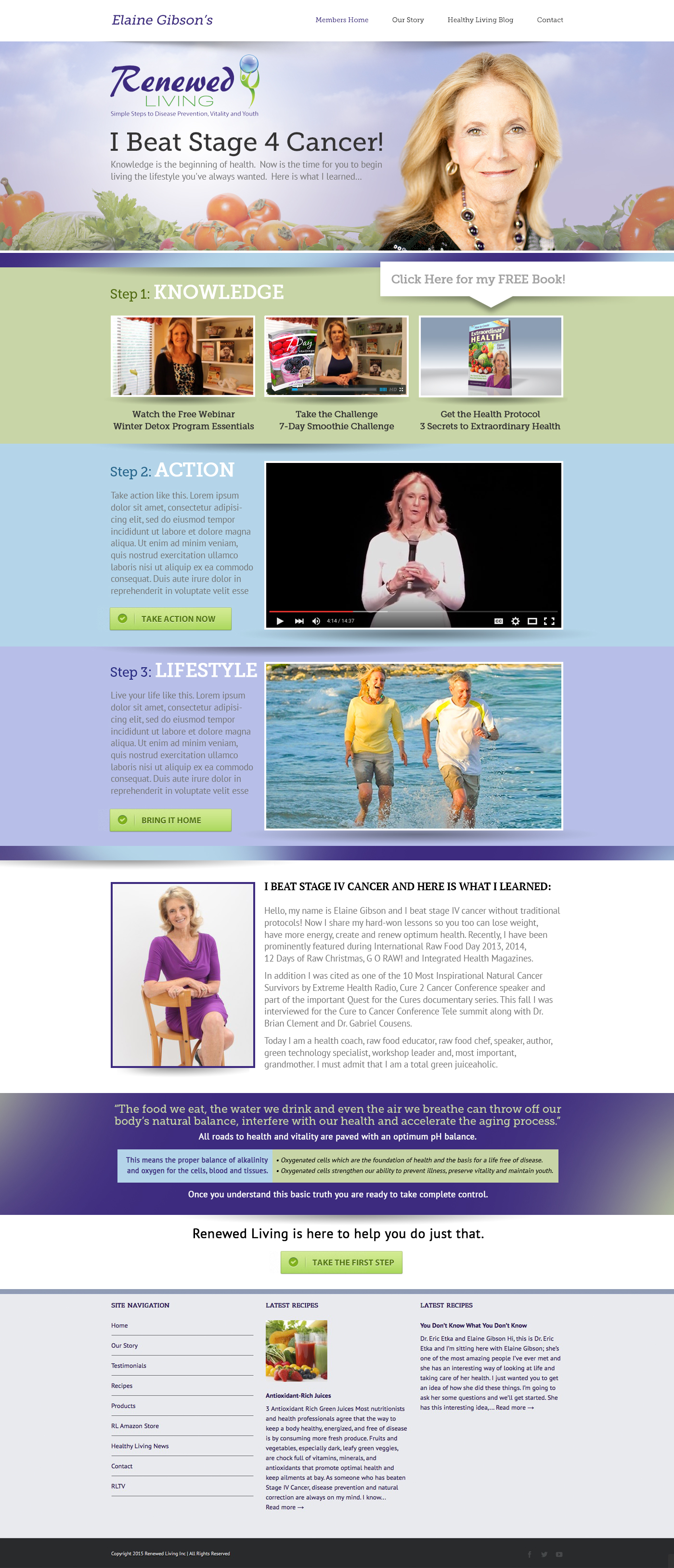 Elaine Gibson Coaching Web Site