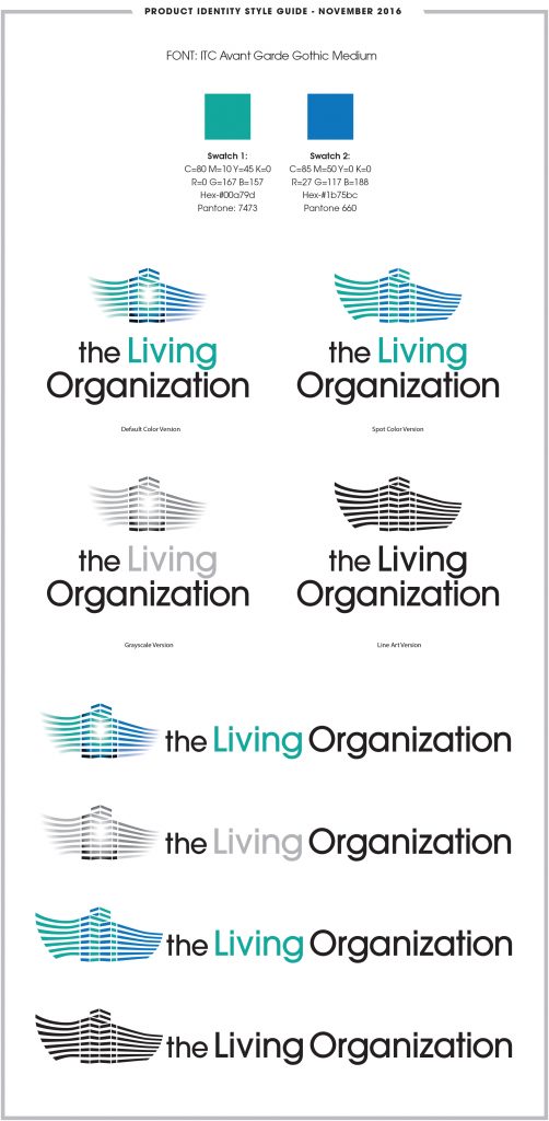 The Living Organization Logo