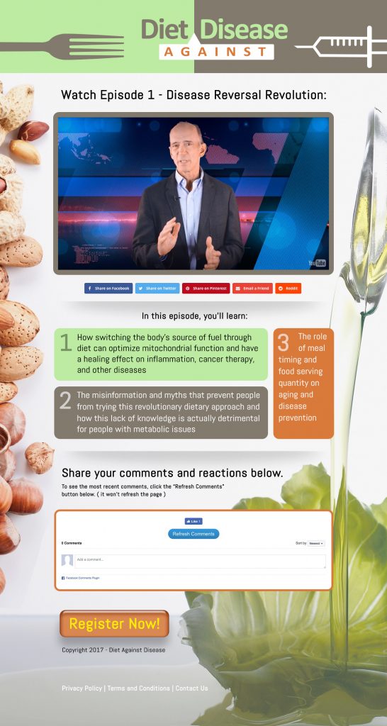 Diet Against Disease Squeeze Pages