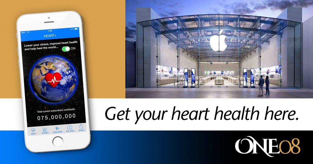 One08 Heart+ iApp Facebook Ads