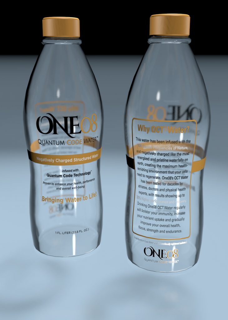 One08 QCT Living Water Bottle Design