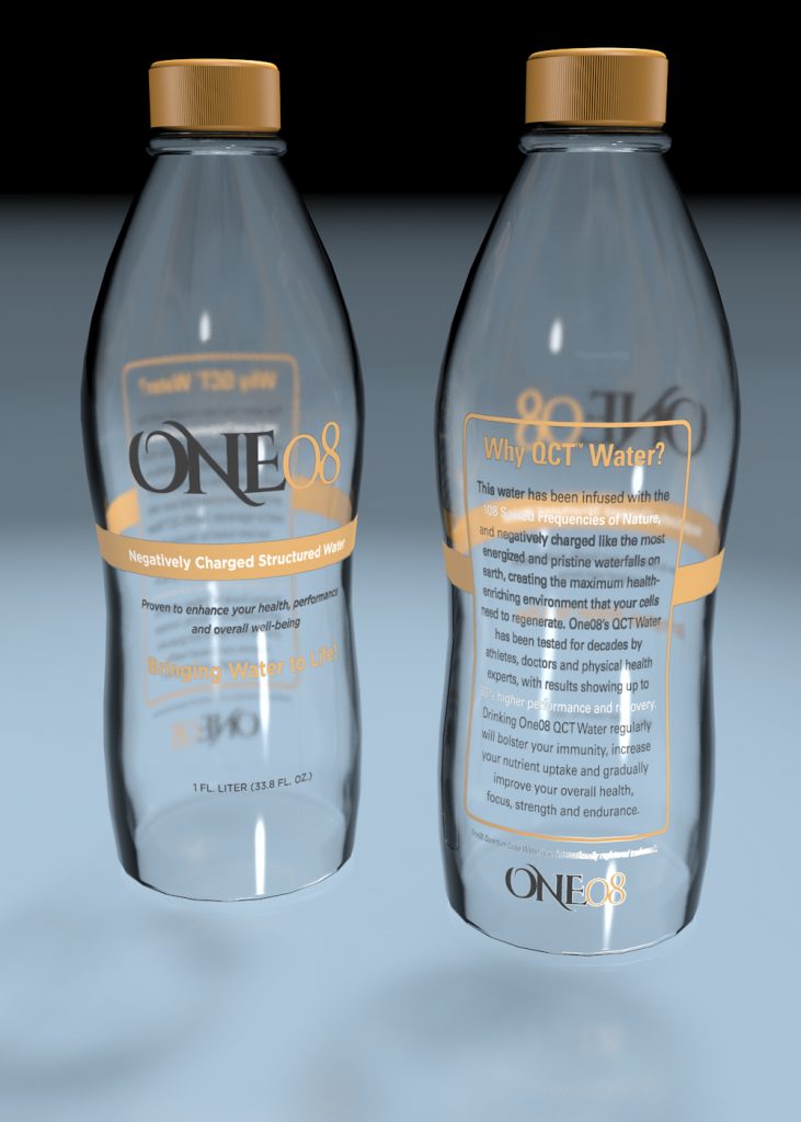One08 QCT Living Water Bottle Design