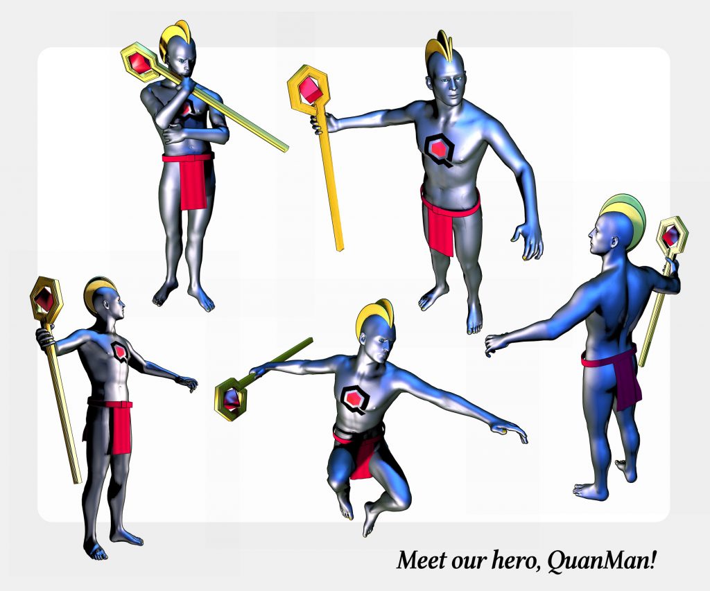 QuanMan Character Concept