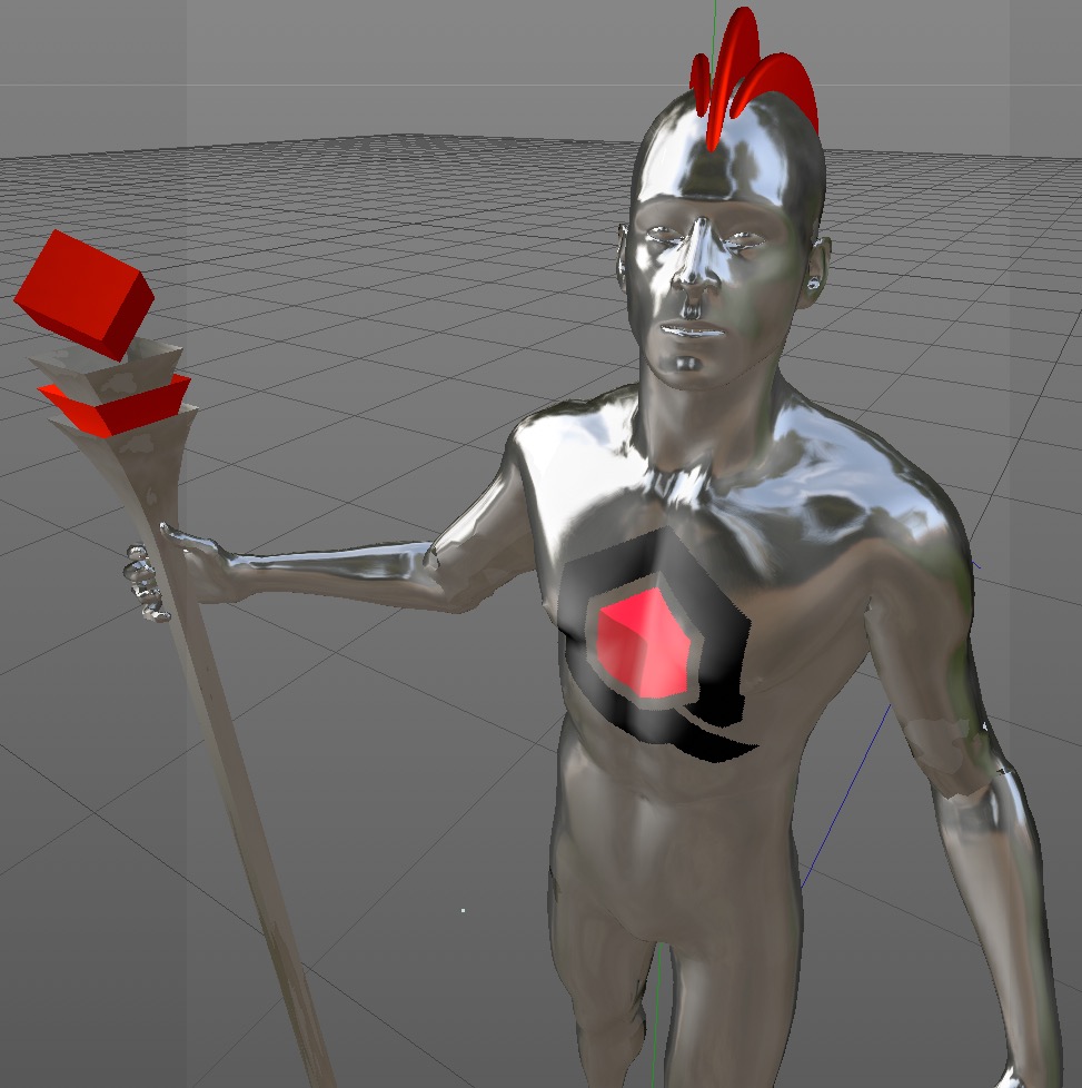 QuanMan Character Concept