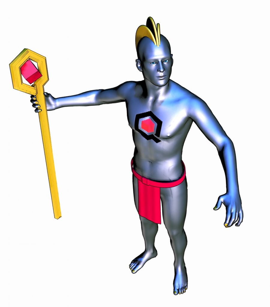 QuanMan Character Concept