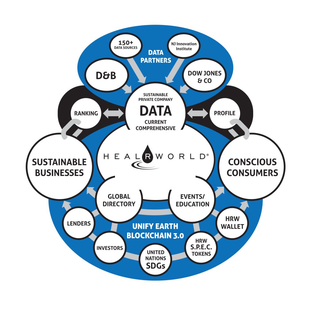 HealRWorld Small Business Enterprise Data Diagram