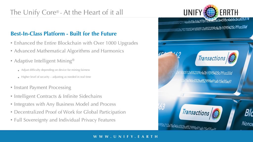 Unify Earth General Presentation