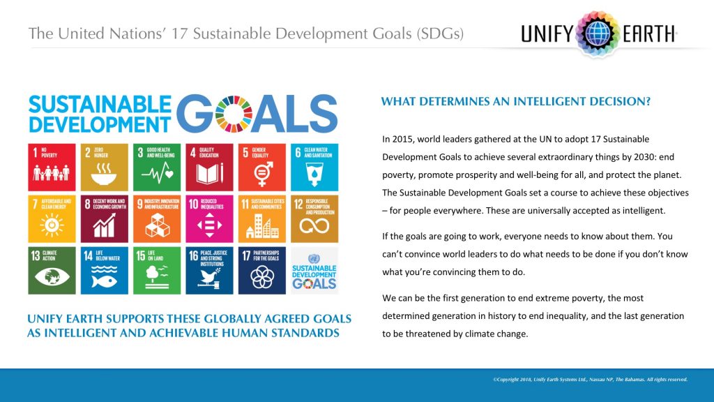 Unify Earth Ambassador Presentation