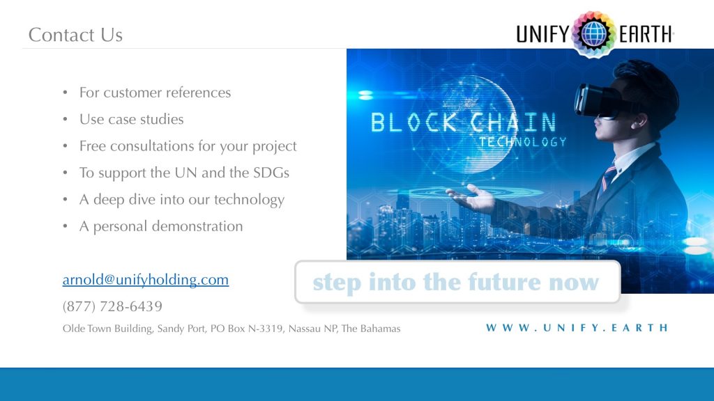 Unify Earth Capabilities Presentation