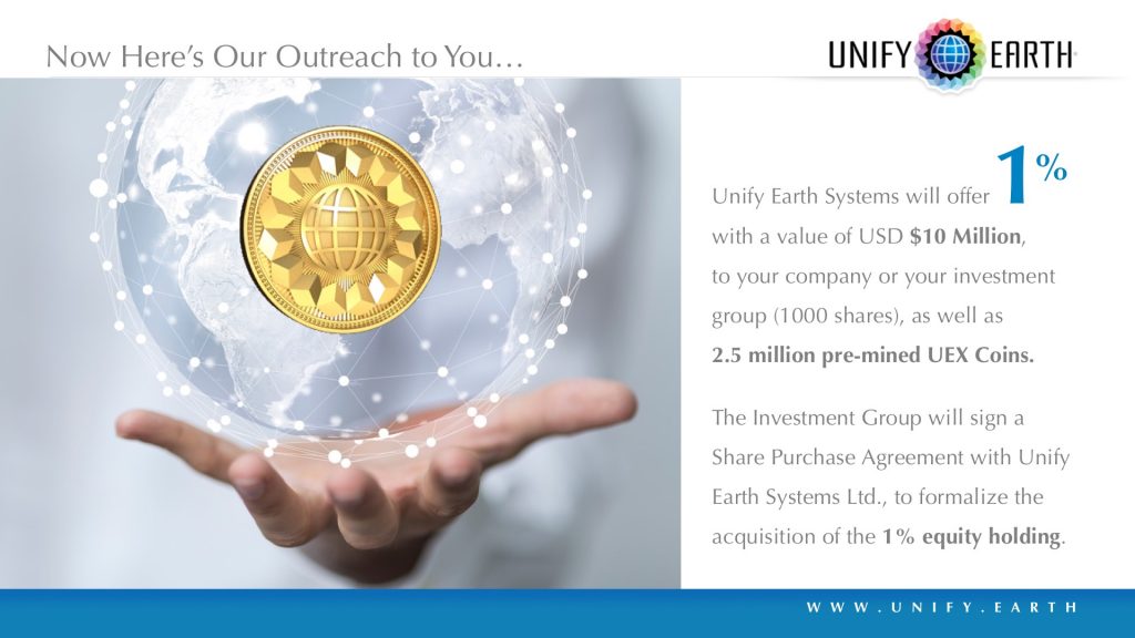 Unify Earth Investor Presentation