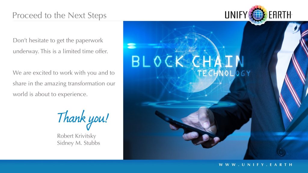 Unify Earth Investor Presentation
