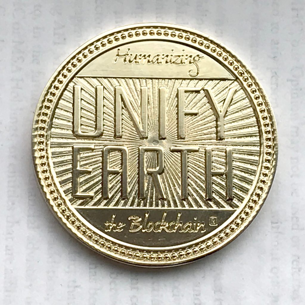 Unify Earth UEX Coin Design