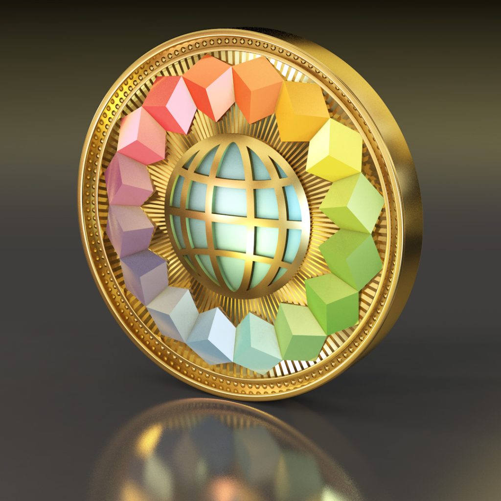 Unify Earth UEX Coin Design