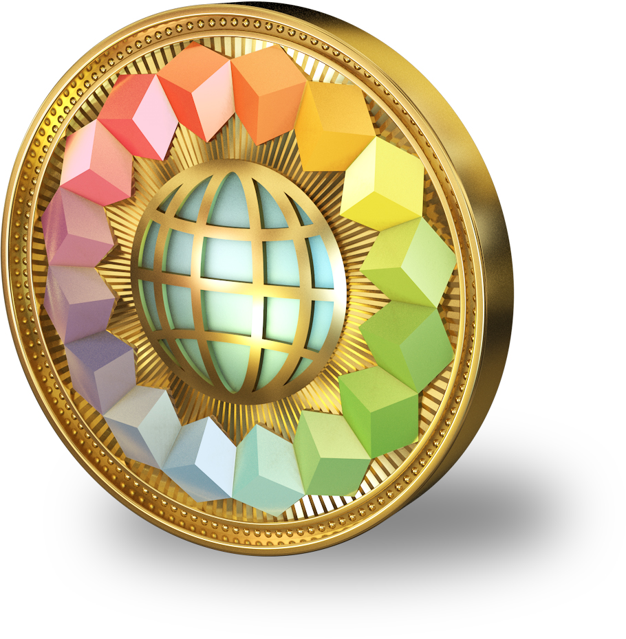 Unify Earth UEX Coin Design