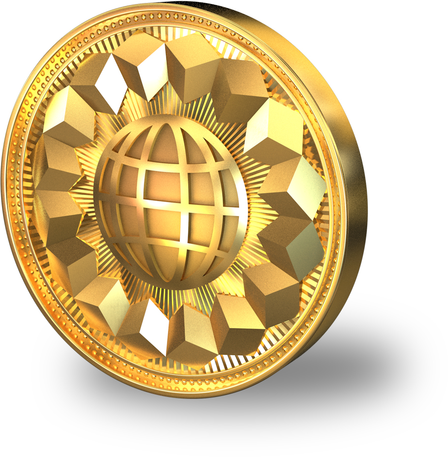 Unify Earth UEX Coin Design