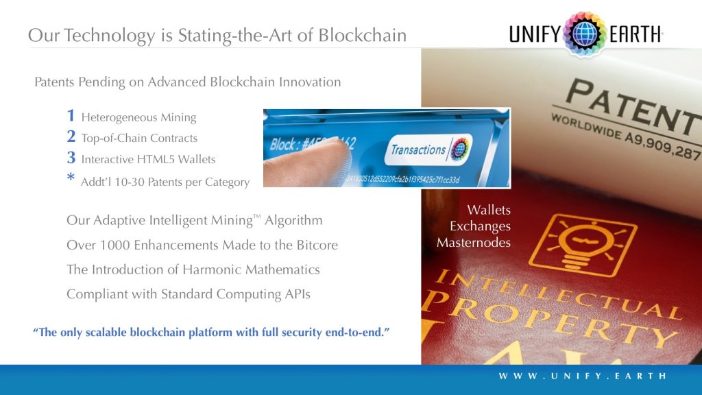 Unify Earth Blockchain Meetup Presentation
