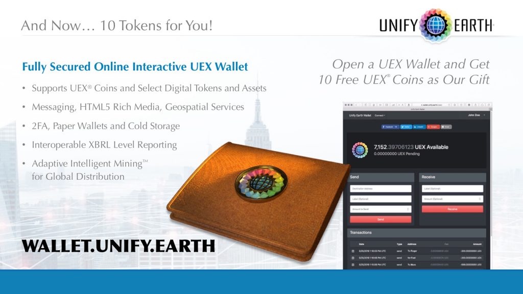 Unify Earth Blockchain Meetup Presentation