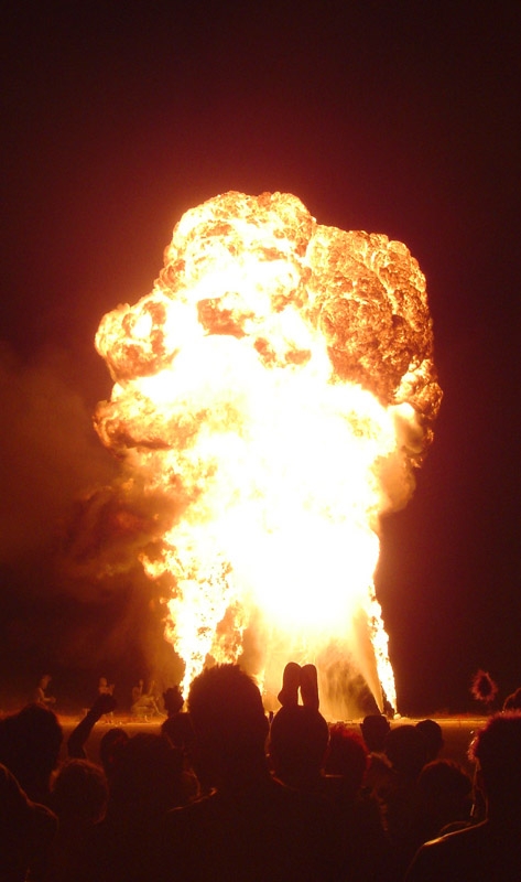 Burning Man 2007 - Cliff Schinkel Photograph