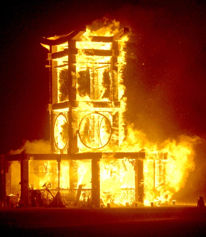 Burning Man 2007 - Cliff Schinkel Photograph