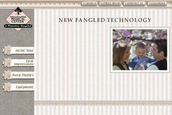 Mid Columbia Medical Center Web Site Design