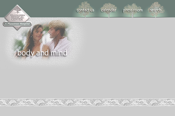 Mid Columbia Medical Center Web Site Design