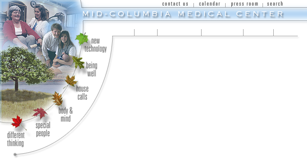 Mid Columbia Medical Center Web Site Design