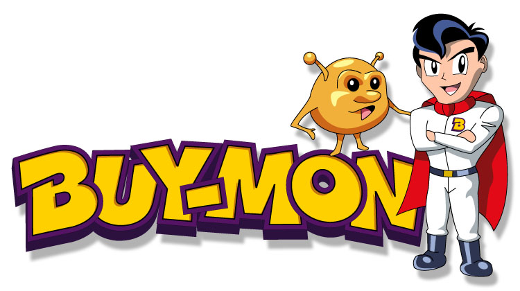 Buymon Characters and Logo
