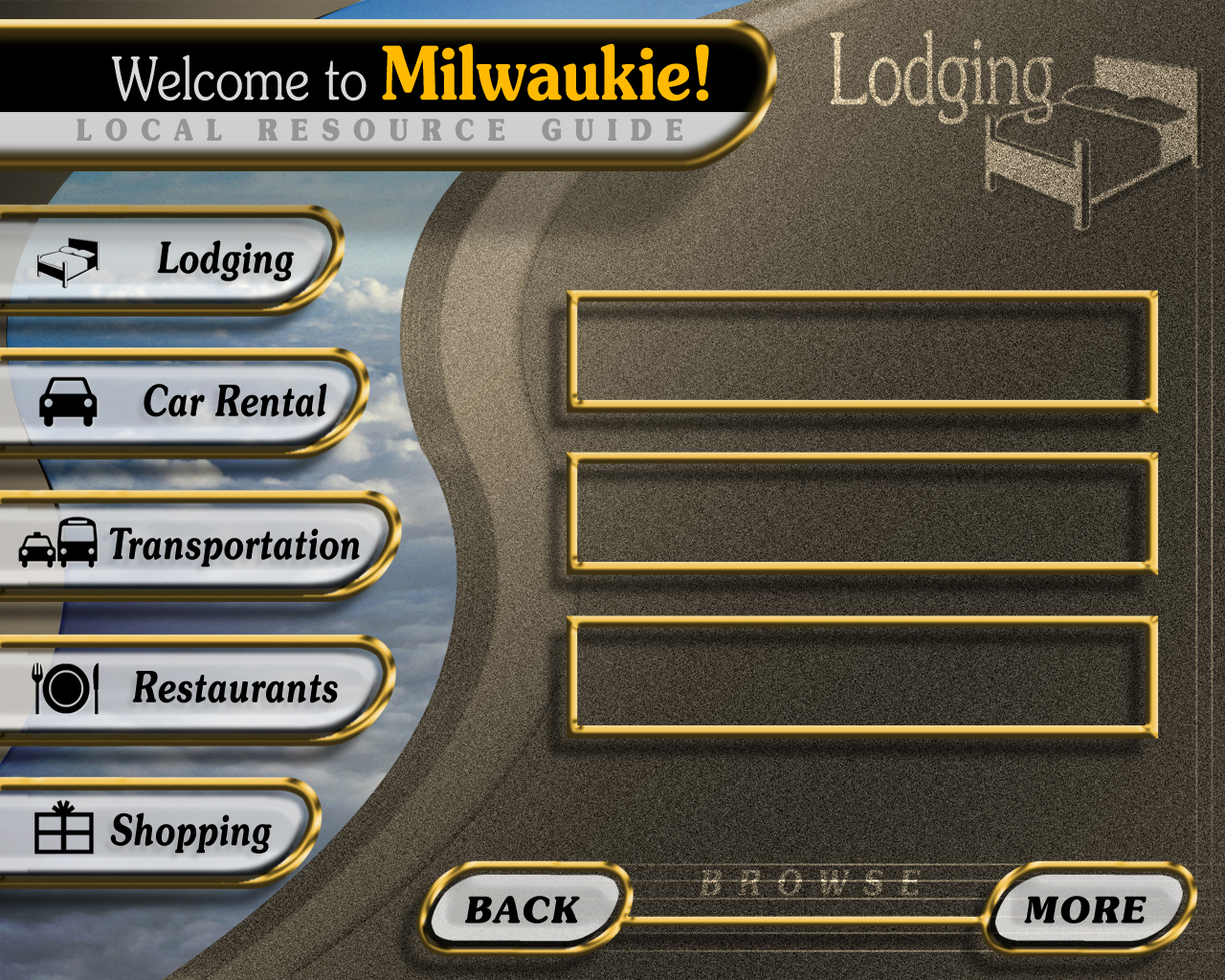 Interspace Portland International Airport Travel Kiosk