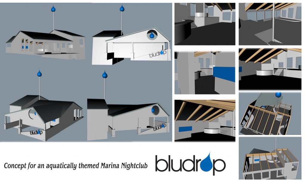 BluDrop Night Club Construction Plan