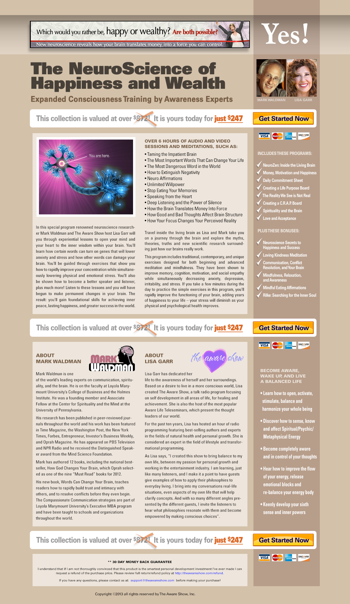 Neuroscience of Happiness Squeeze Pages