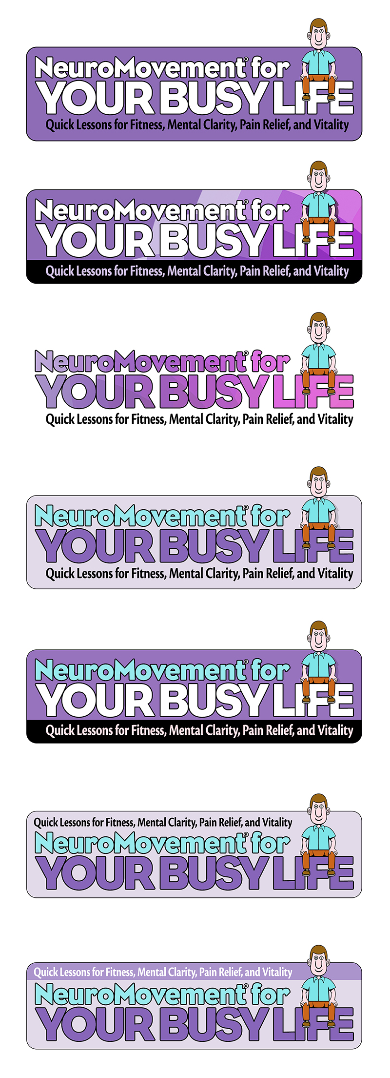 NeuroMovement Desktop Trainer Logo Ideas