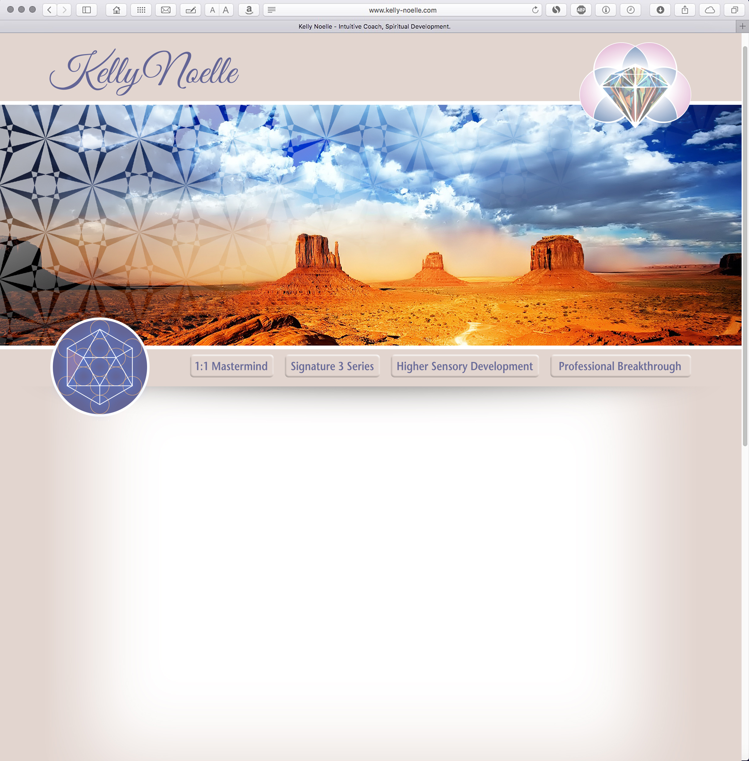 Kelly Noelle Web Site Design