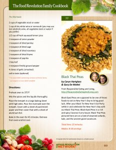 Food Revolution Network Family Cookbook