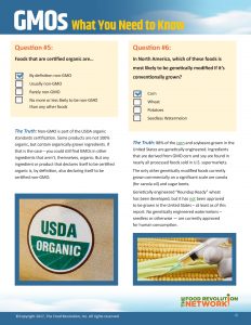 Food Revolution Network GMO Report eBook