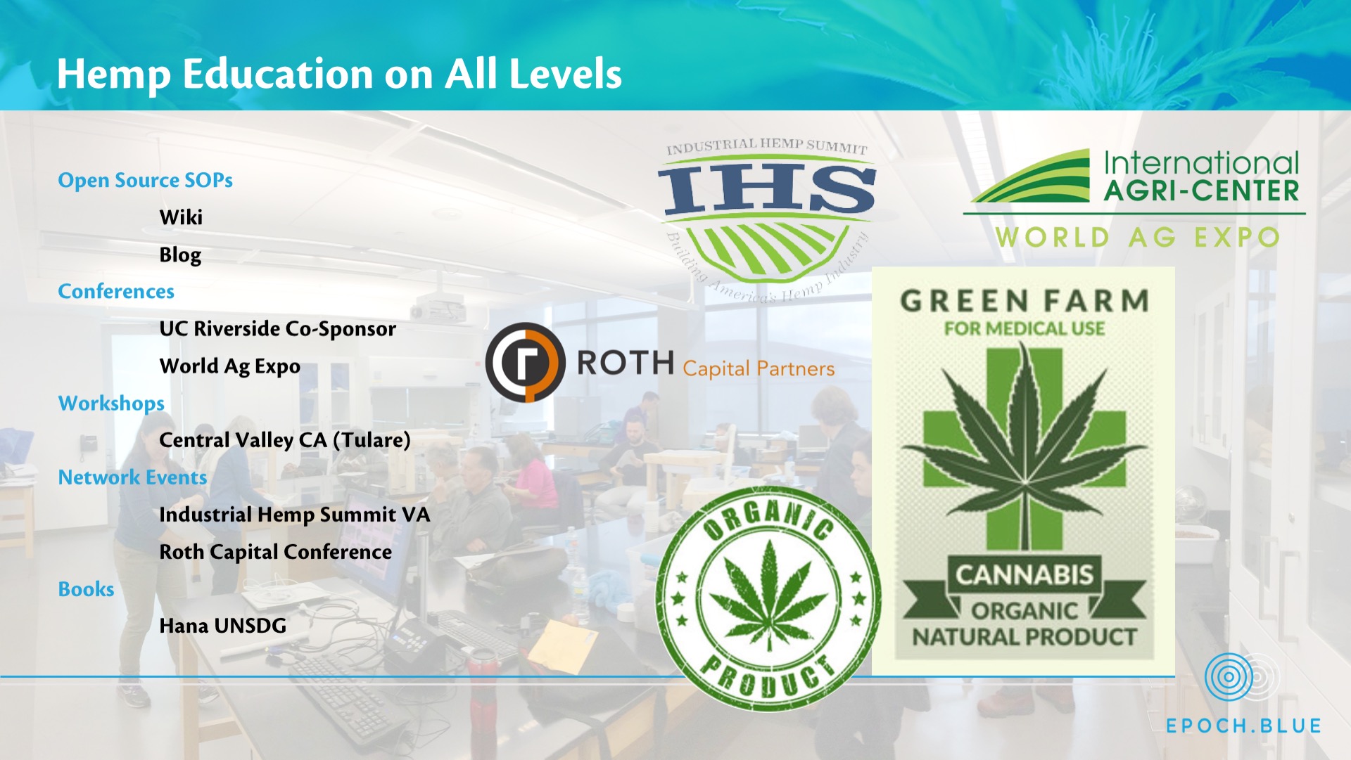 Epoch Blue Cannabis Investment Presentation