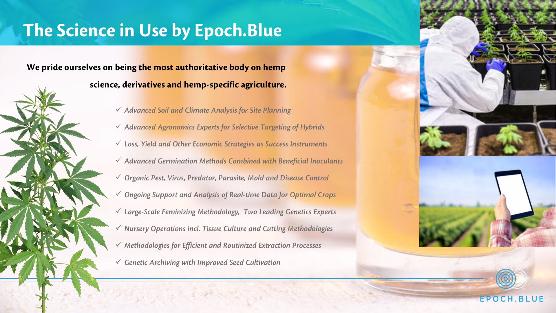 Epoch Blue Cannabis Investment Presentation