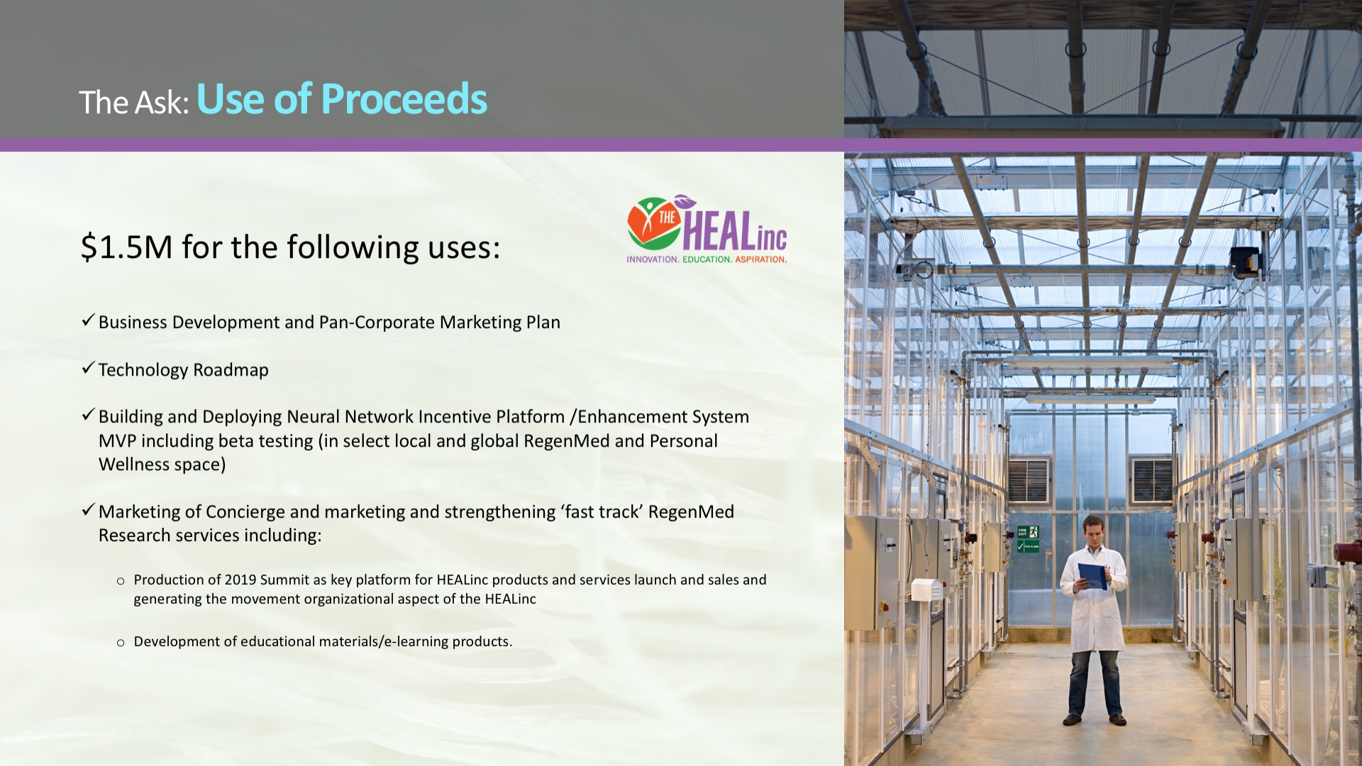 HEAL, Inc. Medical Platform Investment Deck