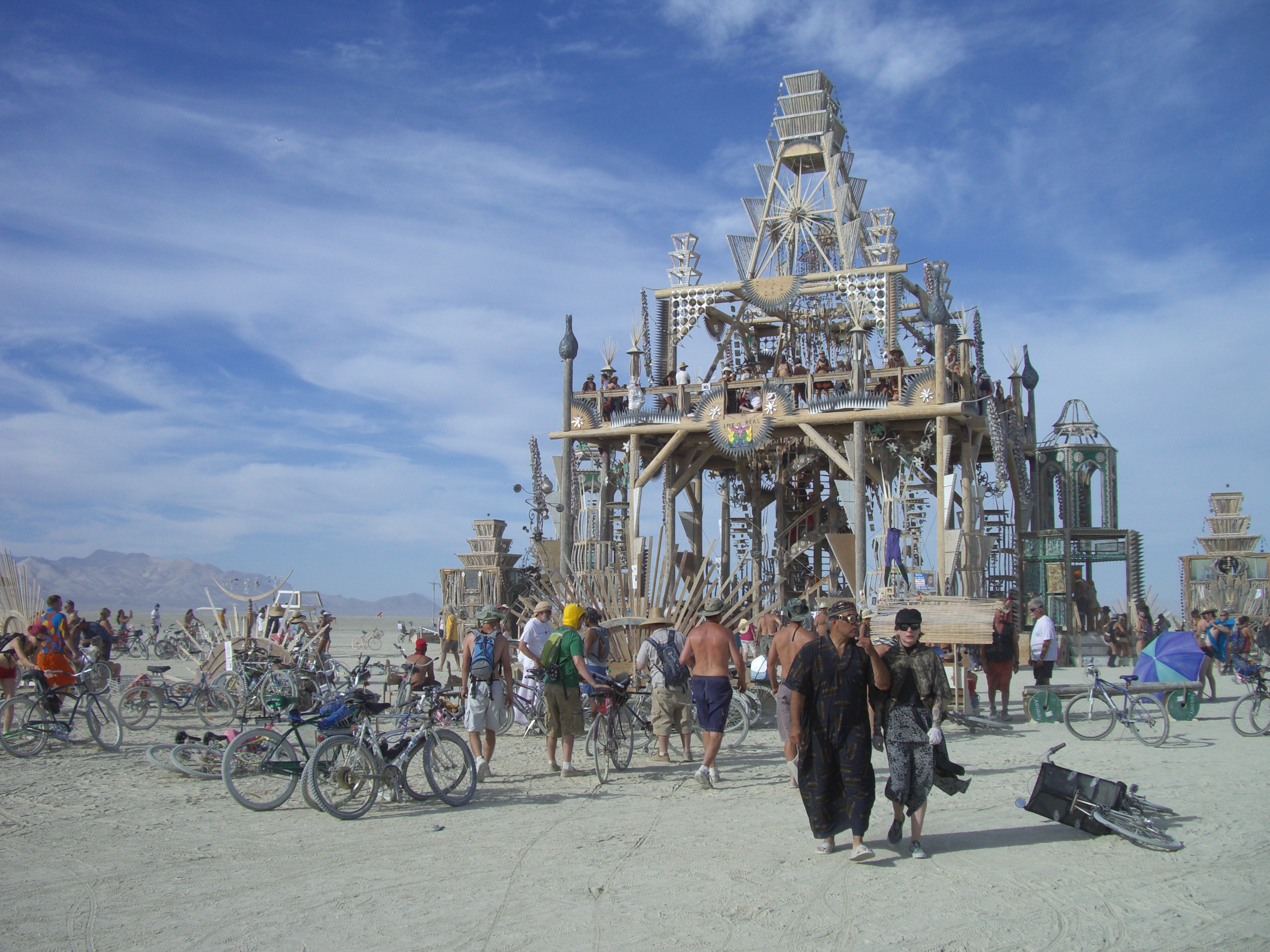 Burning Man 2008 - Cliff Schinkel Photograph