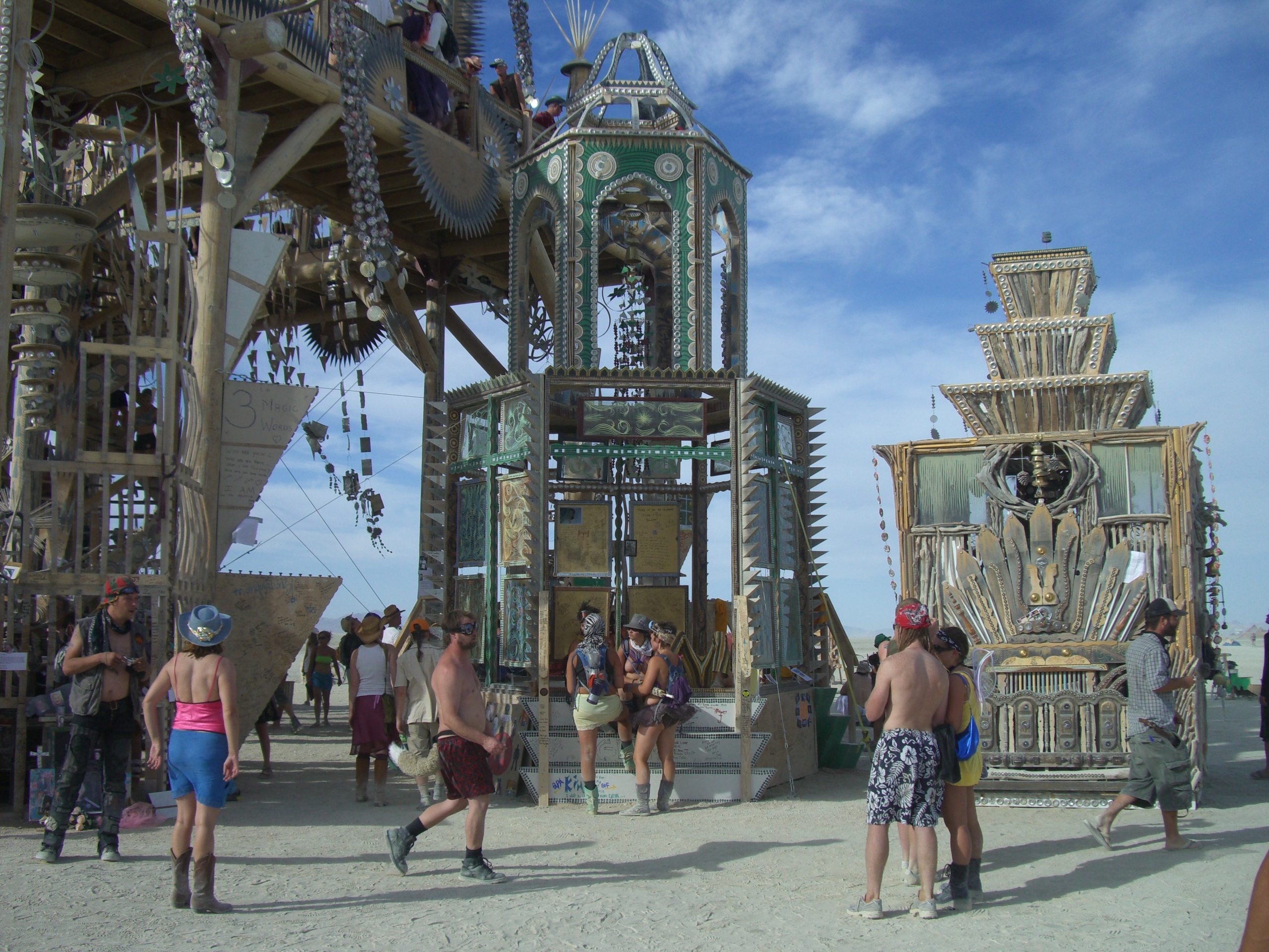 Burning Man 2008 - Cliff Schinkel Photograph