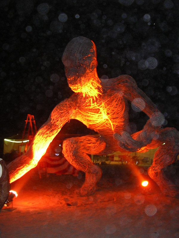 Burning Man 2008 - Cliff Schinkel Photograph