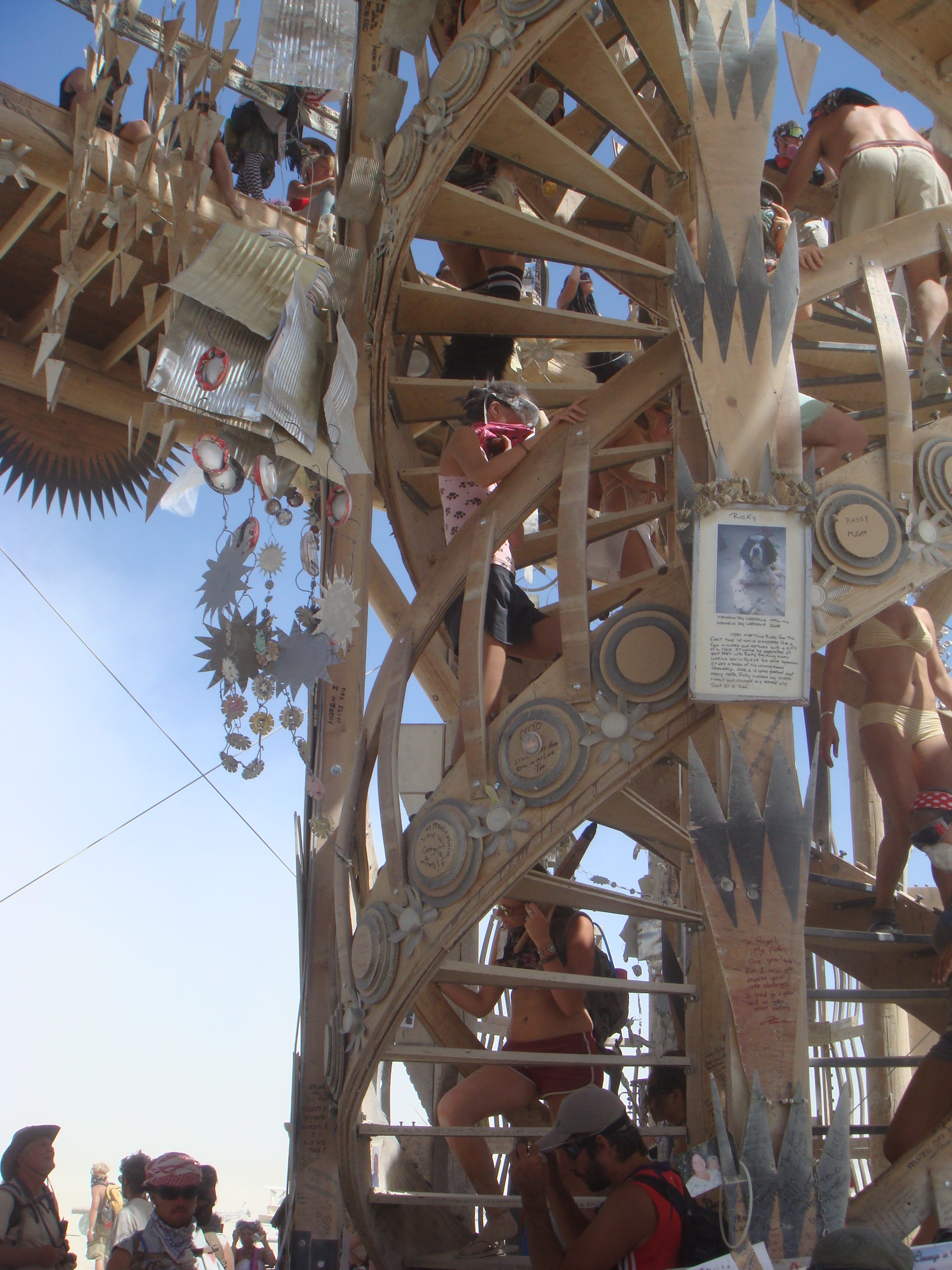 Burning Man 2008 - Cliff Schinkel Photograph